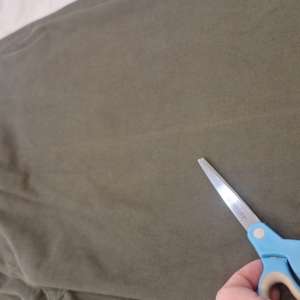Vintage 90s Polo Ralph Lauren Double Pleat Pants Olive Green 38x32 (36x29) Baggy - Picture 6 of 9
